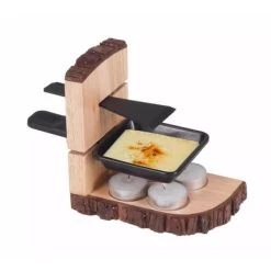 Bon marché ???? Nouvel Single Wood Raclette - Grils à Raclette ❤️