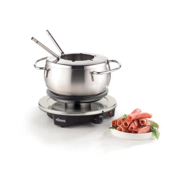 Budget ???? Koenig Fondue Chinoise Argent - Kit De Fondue ✔️ 2 Budget ???? Koenig Fondue Chinoise Argent - Kit De Fondue ✔️ – Image 2