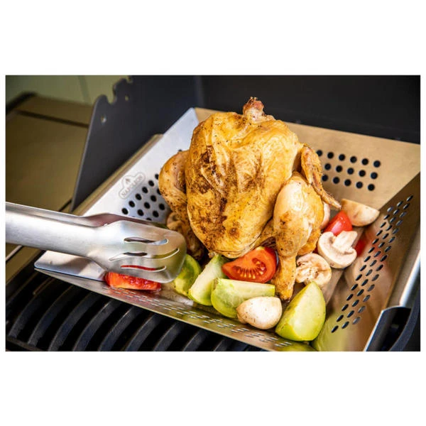 Nouveau ???? NAPOLEON Porte-volaille Et Wok En Acier Inoxydable - Accessoires Pour Raclette Et Foundue ⌛ 3 Nouveau ???? NAPOLEON Porte-volaille Et Wok En Acier Inoxydable - Accessoires Pour Raclette Et Foundue ⌛ – Image 3