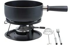 Nouveau ???? Kadastar Service à Fondue Au Fromage Royal 22 Pièce/s, Noir - Kit De Fondue ????